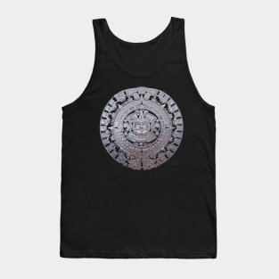 Modern Aztec Sun Stone Tank Top